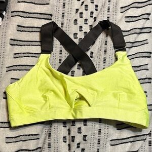 Bombshell Neon Yellow Sports Bra